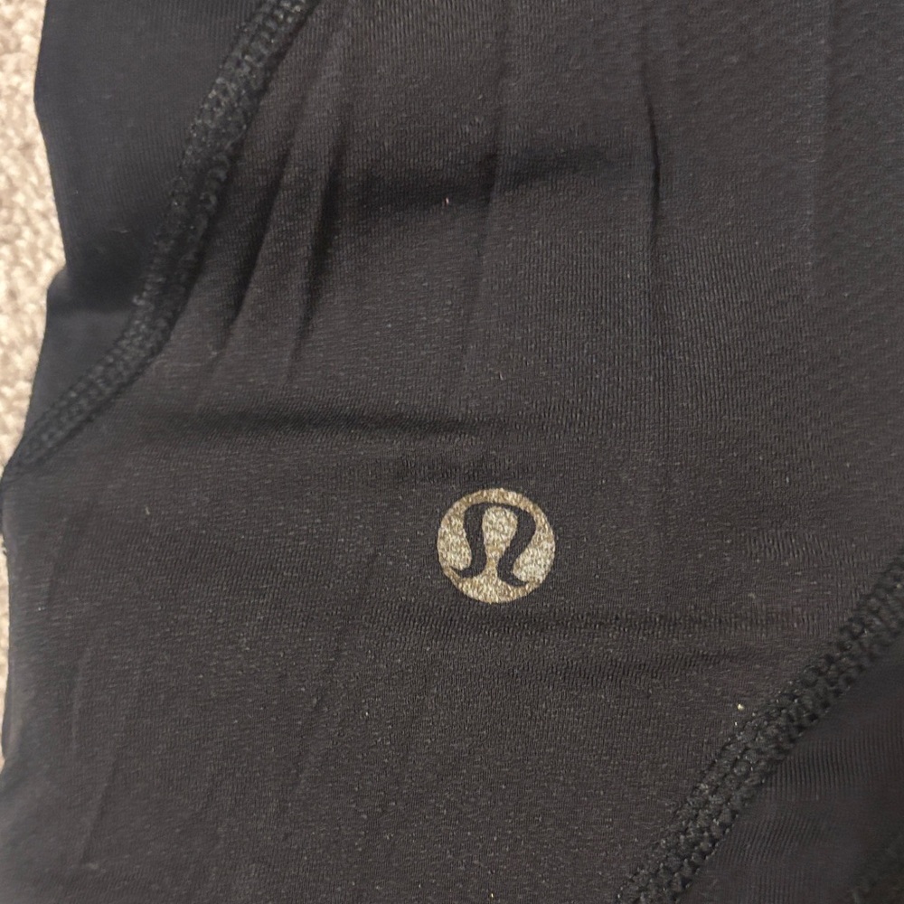Lululemon Cropped Black Leggings - Picture 2 of 7